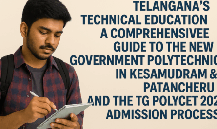 Government Polytechnics Kesamudram Patancheru TG POLYCET 2025 Admission