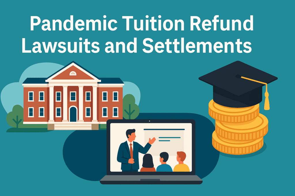 Pandemic Tuition Refund Lawsuits and Settlements