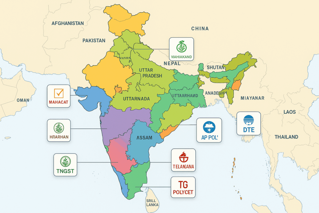 State-Wise Admission Protocols