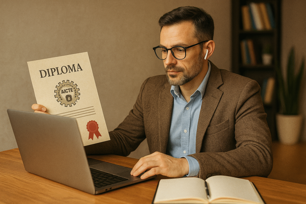 Working professionals Diploma in Polytechnic