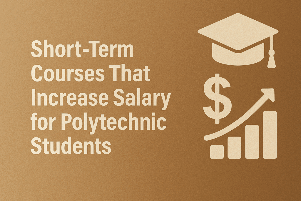 short-term courses that increase salary for polytechnic students
