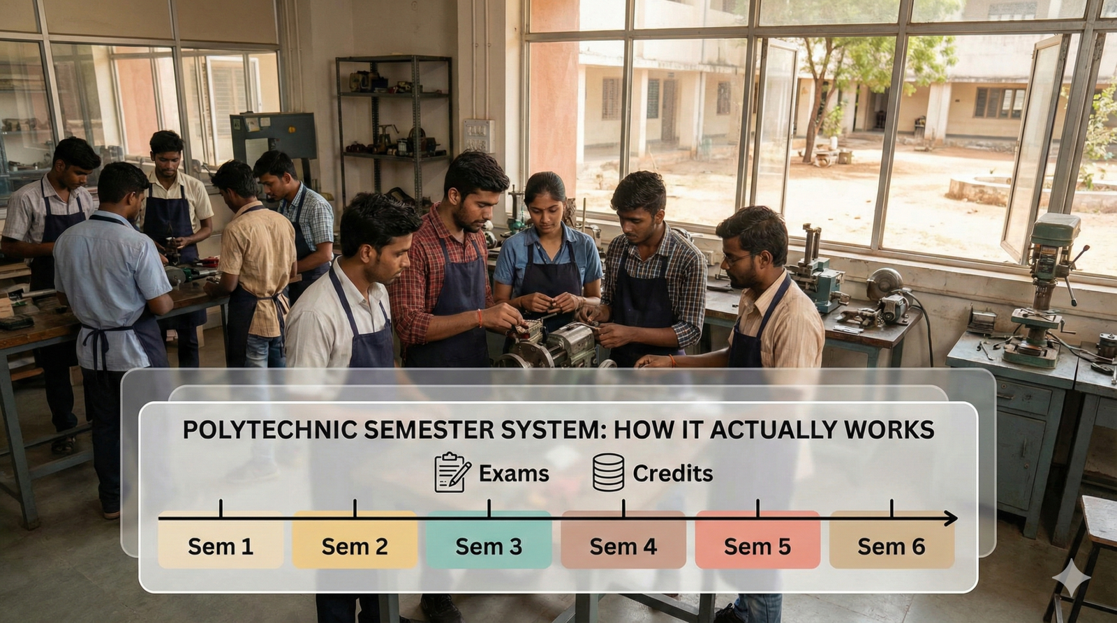indian polytechnic semester system