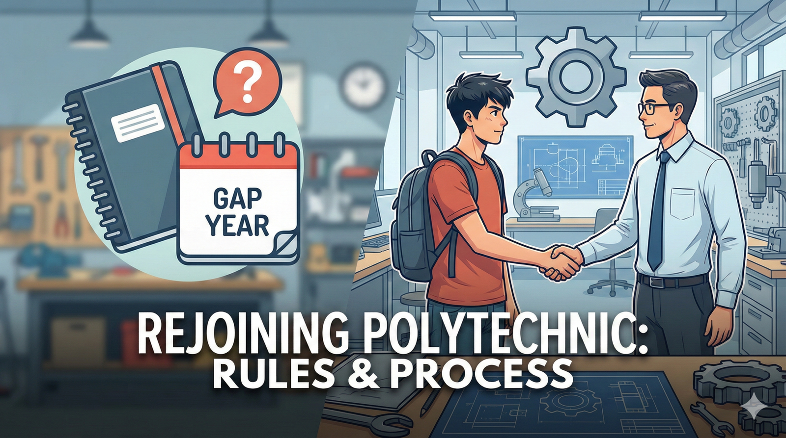 rejoining polytechnic after a gap year